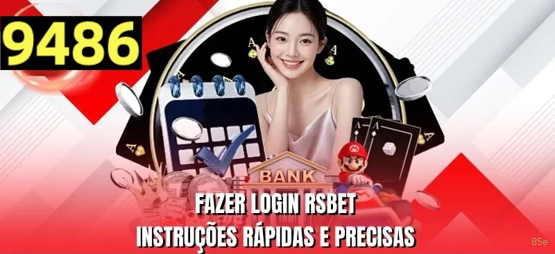Cadastro rápido e seguro na 85e